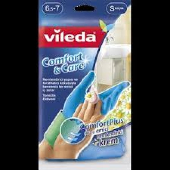 Vileda VİLEDA Comfort & Care Eldiven S Küçük Boy ürün görseli 1