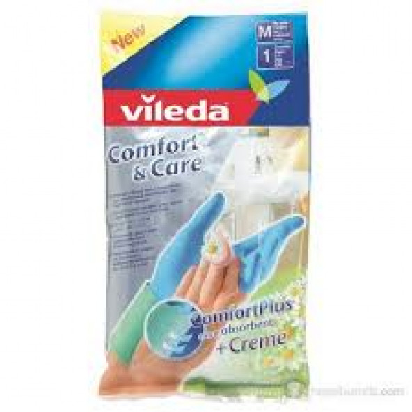 Vileda VİLEDA Comfort & Care Eldiven M Orta Boy ürün görseli 1