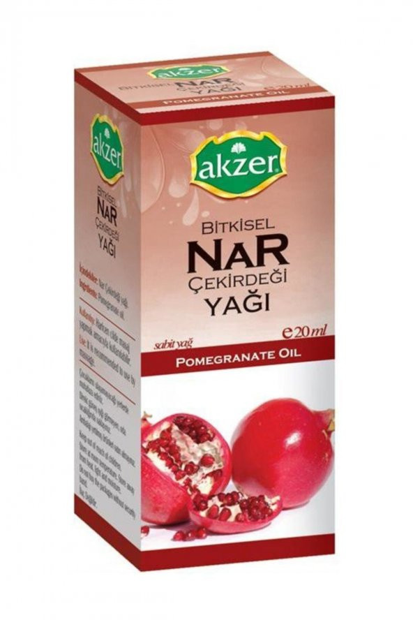 Akzer Nar Çekirdeği Yağı 20 cc. ürün görseli 1