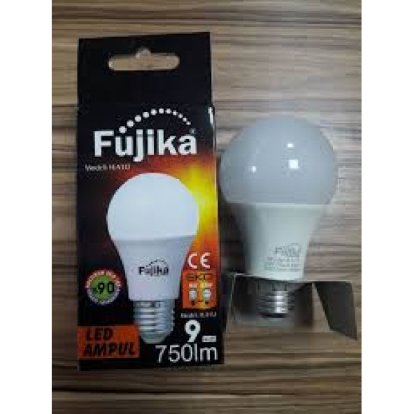 Fujika FUJİKA 9w Led Ampul Plastik NO DİM  E 27 duy beyaz ışık ürün görseli 1