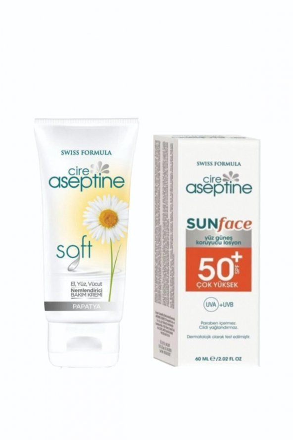 CIRE ASEPTINE Yaz Seti 4 75 ml El Kremi  50 Spf Güneş Kremi ürün görseli 1