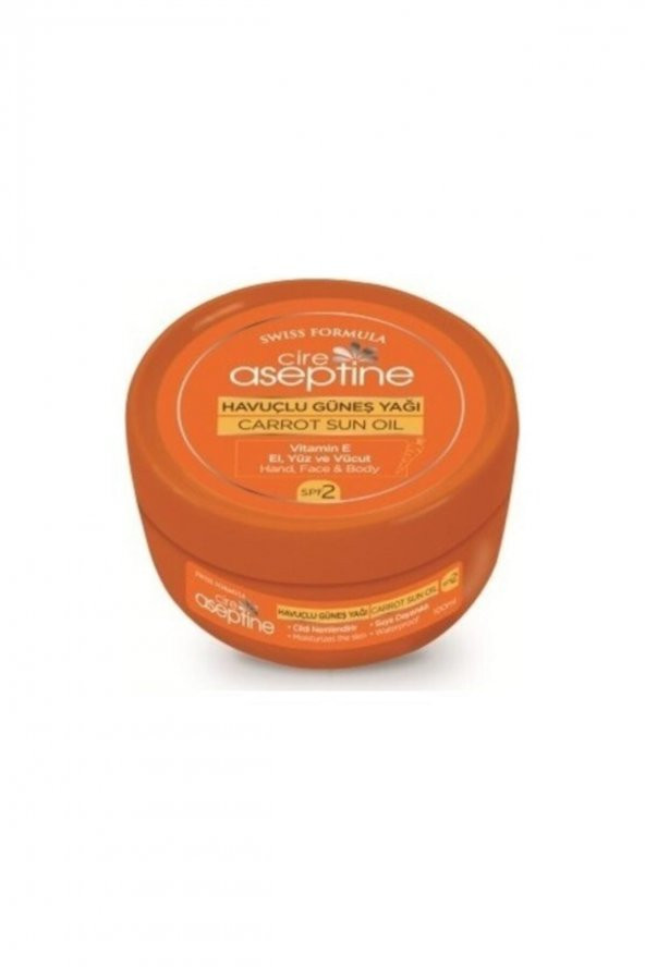 Cire Aseptine Havuçlu Güneş Yağı E Vitaminli 100 Ml ürün görseli 1