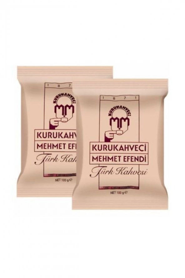 Mehmet Efendi Kurukahveci Türk Kahvesi 100 G 2 ADET ürün görseli 1
