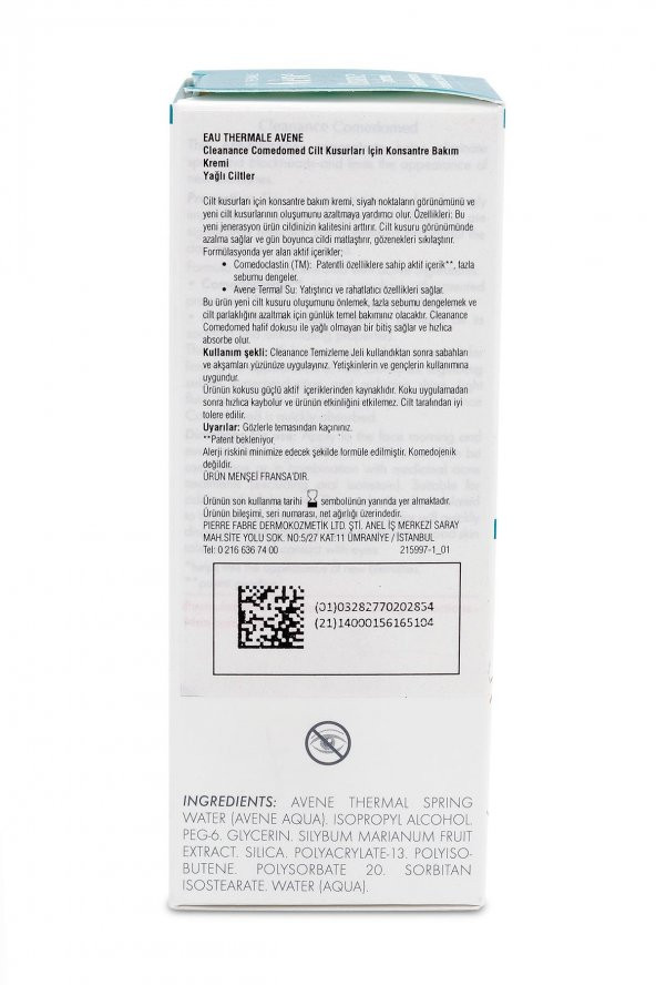 Avene Cleanance Comedomed Konsantre Bakım Kremi 30 ml - Resim 3