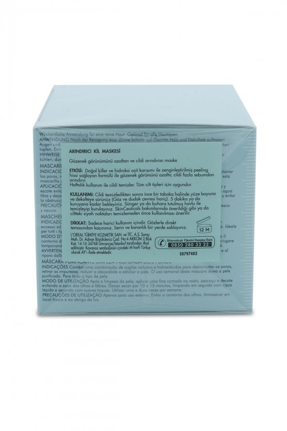 SkinCeuticals Clarifying Kil Maskesi 60 ml - Resim 2