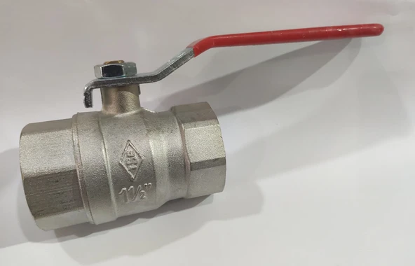 1.1/2" KÜRESEL KOLLU VANA PİRİNÇ  KV 004 ürün görseli 1