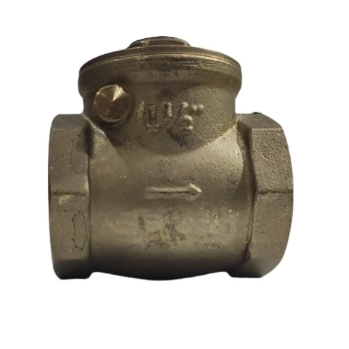 1.1/2" SARI YATAY ÇALPARALI ÇEKVALF CV 009 ürün görseli 1