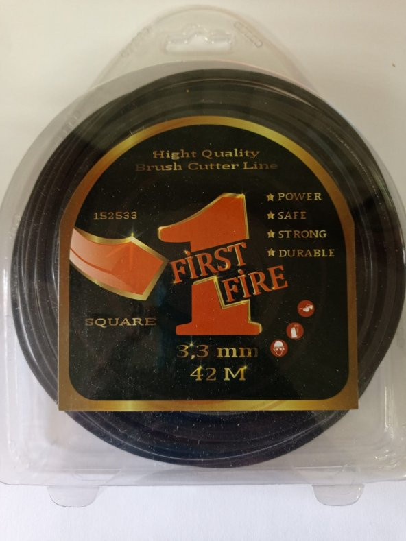 First Fire Motorlu Tırpan Otomatik Başlık Misinası 3.30mm-4.00mm ürün görseli 1