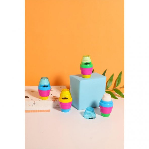 Serve Bobo Silgili Kalemtıraş - 4lü Set - Resim 2