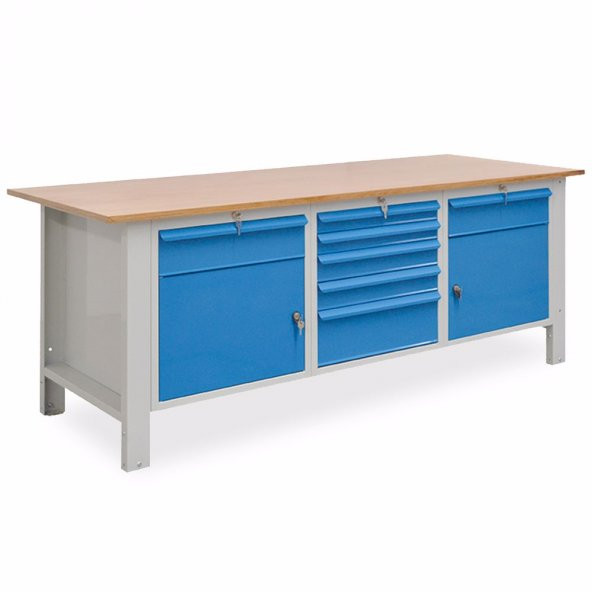 Atölye Çalışma Tezgahı(2130x720x830-930 mm) ürün görseli 1