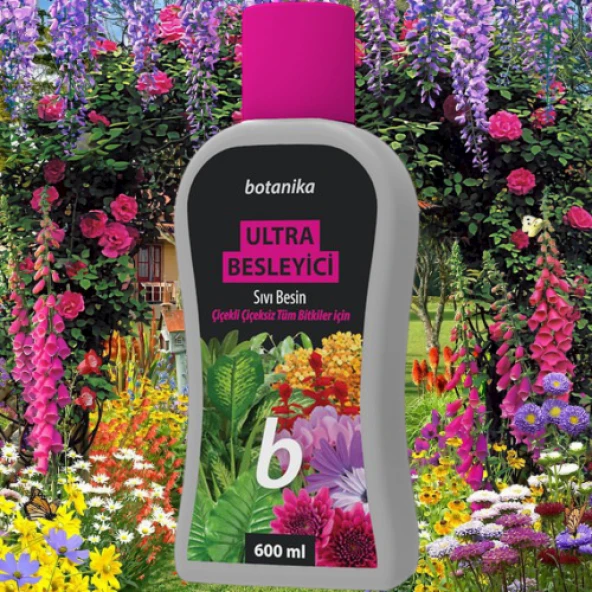 BOTANİKA ULTRA BASLEYİCİ (ÇİÇEKLİ- ÇİÇEKSİZ BİTKİLER) 600 ml ürün görseli 1