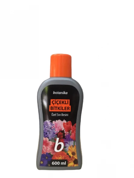 BOTANİKA ÇİÇEKLİ BİTKİLER BESİNİ (TURUNCU) 600 ml ürün görseli 1