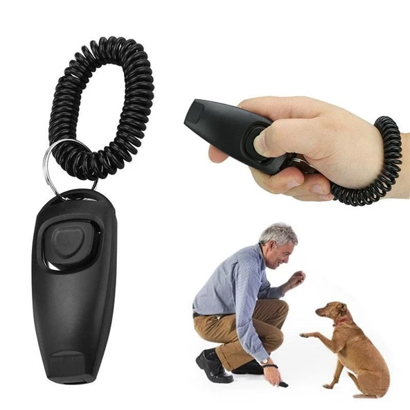 Köpek Eğitimi için Düdüklü Clicker 7 cm - Resim 3