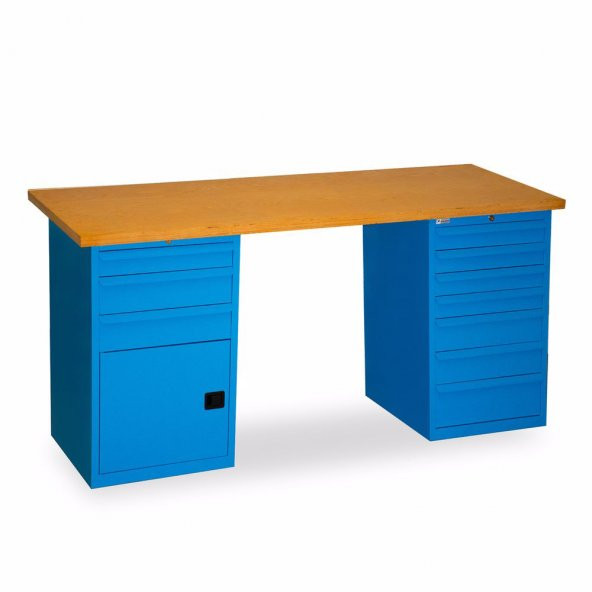 10 Çekmeceli Dolaplı Çalışma Tezgahı-2130 MM ürün görseli 1
