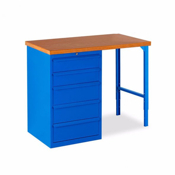 5 Çekmeceli Çalışma Tezgahı-1250 MM ürün görseli 1