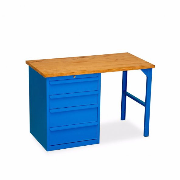 4 Çekmeceli Çalışma Tezgahı-1250 MM ürün görseli 1
