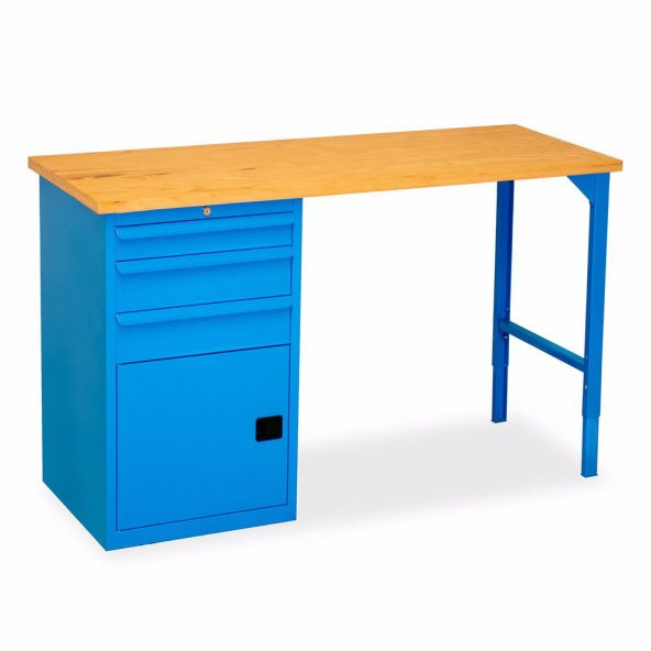 3 Çekmeceli Çalışma Tezgahı-1690 MM ürün görseli 1