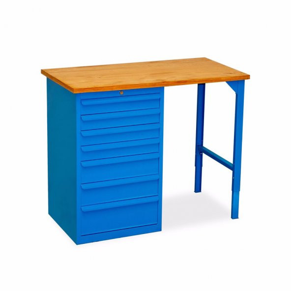 7 Çekmeceli Çalışma Tezgahı-1250 MM ürün görseli 1
