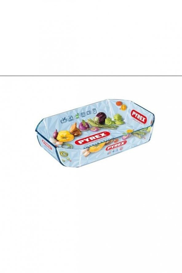 Pyrex 293B000/7045 Dikdörtgen Fırın Kabı 27x18 cm ürün görseli 1