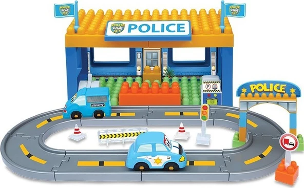 48 Parça Polis Yol Lego Seti 3229 - Resim 2