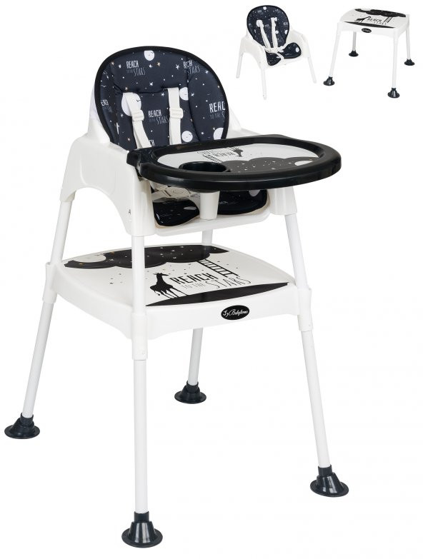 Baby Home Bh-1450 Mizzy Masalı Bebek Mama Sandalyesi ürün görseli 1