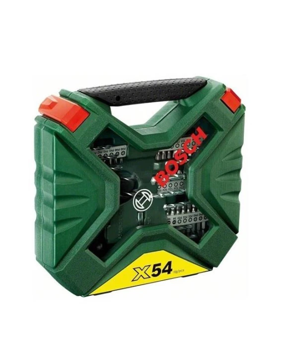 Bosch X-Line 54 Parça Akseusar Seti - 2607010610 ürün görseli 1