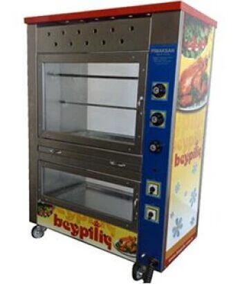 12 Piliçlik Dinlendirmeli Piliç Çevirme Makinesi ürün görseli 1