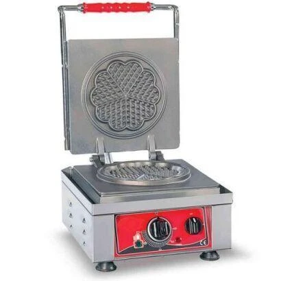 Yonca Çiçek Desenli Waffle Makinesi ürün görseli 1