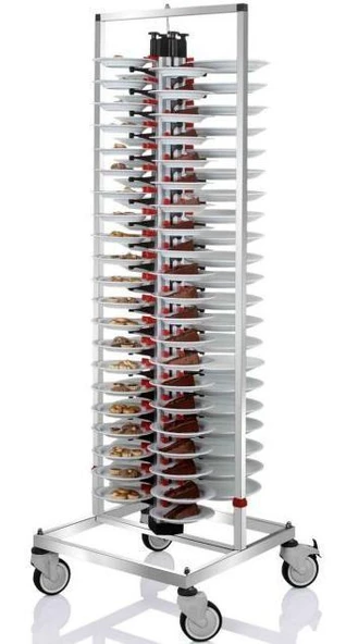 Standart Soğuk Meze Tabağı Taşıma Arabası ürün görseli 1