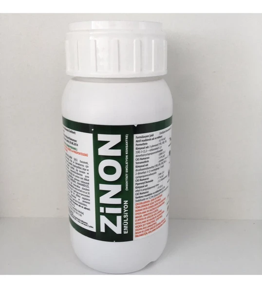 Zinon Emülsiyon  250 ml Karasinek, Hamam Böceği, Tahtakurusu, Pire ve Sinek İlacı ürün görseli 1