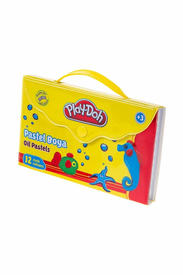 Play-Doh Pastel Boya Çantalı 12 Renk Çantalı Pastel Boya ürün görseli 1
