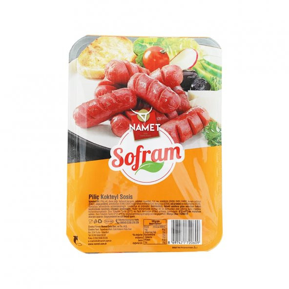 NAMET SOFRAM SOSİS 250 ürün görseli 1