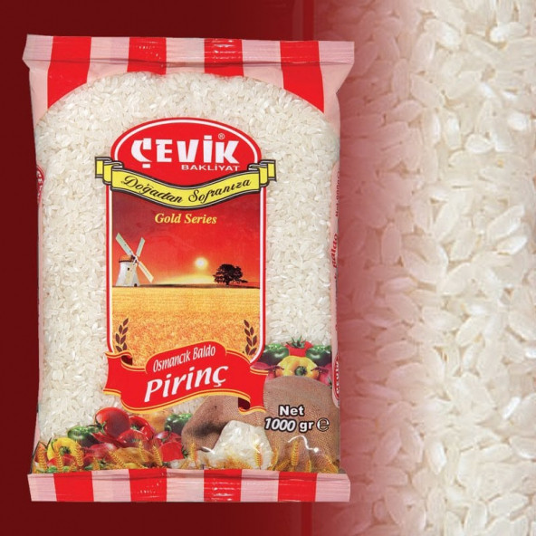 ÇEVİK OSMANCIK PİRİNÇ 1000 GR ürün görseli 1