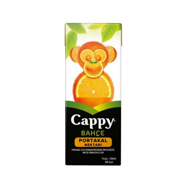 CAPPY PORTAKALLI İÇECEK 200 ürün görseli 1