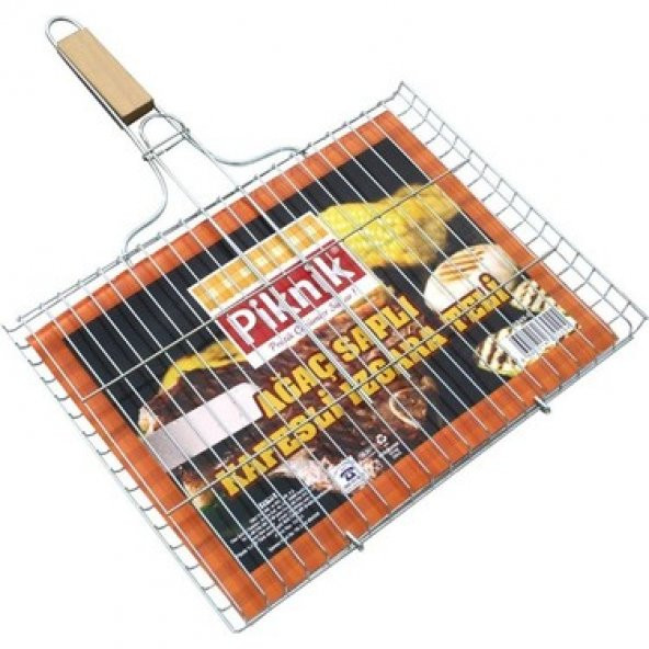 PİKNİK MANGAL TELİ AĞAÇ SAPSIZ ürün görseli 1
