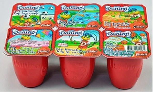 DANİNO ÇİLEK 6 LI ürün görseli 1