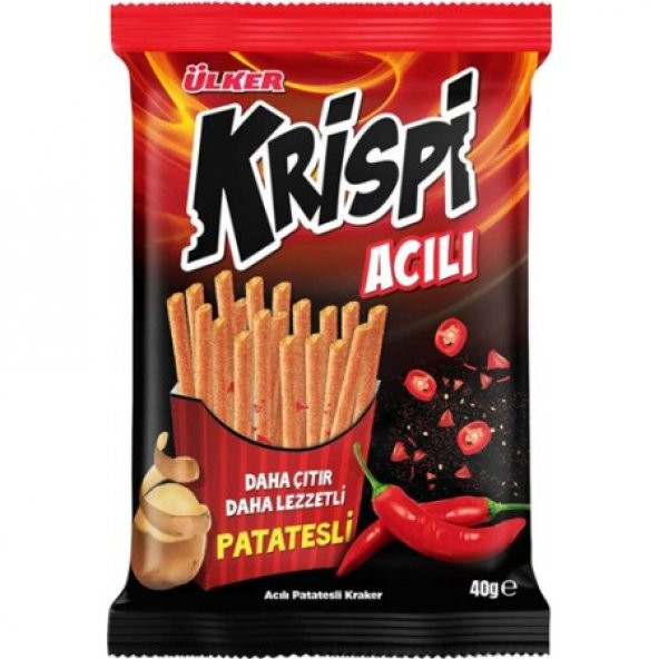 ÜLKER KRİSPİ ACILI PATATESLİ 40 ürün görseli 1