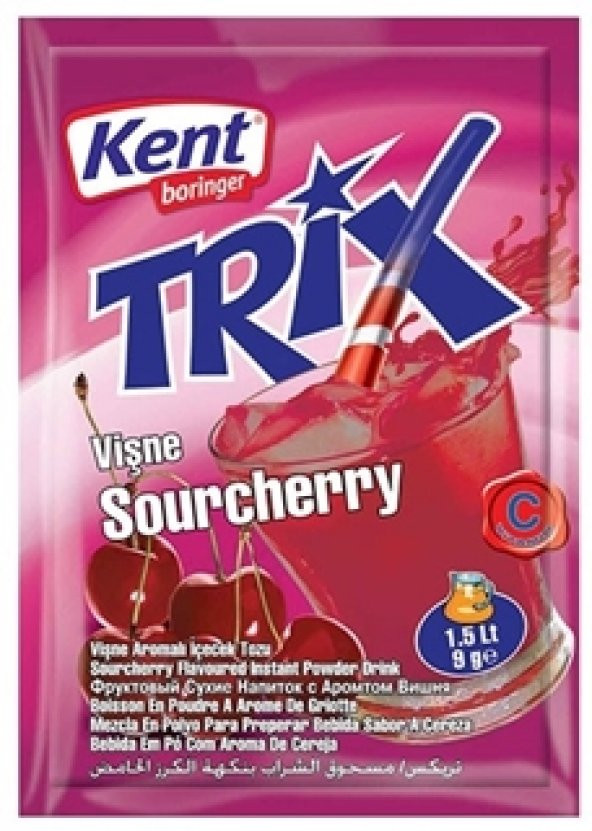 TRİX VİŞNE TOZ İÇECEK 9 GR ürün görseli 1