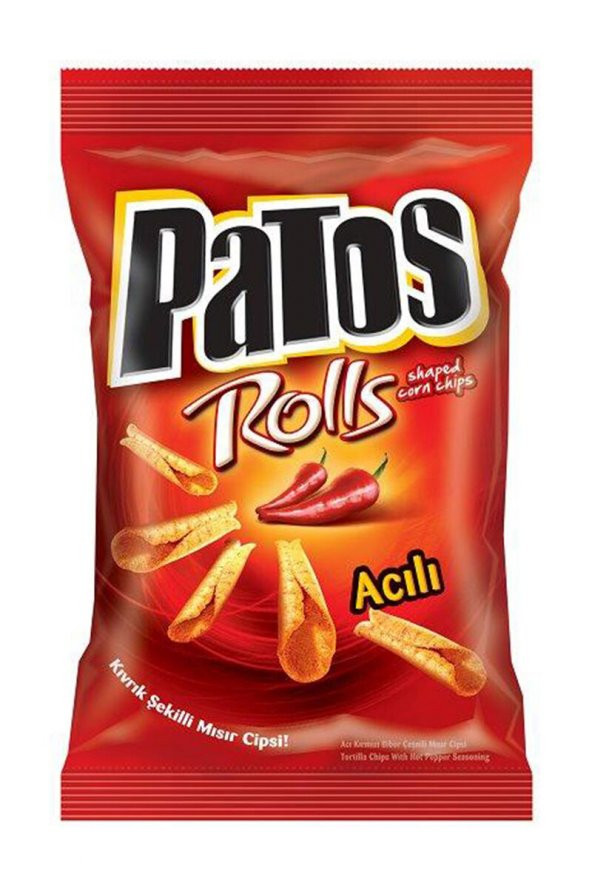 PATOS ROLLS ACI BİBER AROMALI 167 GR ürün görseli 1