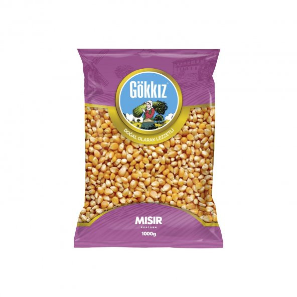 GÖKKIZ POPCORN MISIR 1000 GR ürün görseli 1