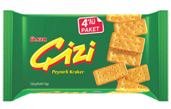 ÜLKER ÇİZİ PAYLAŞMALIK 4 LÜ PAKET ürün görseli 1