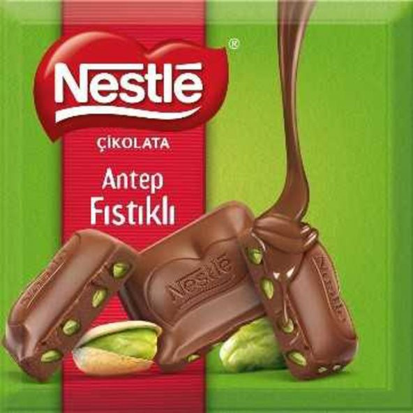 NESTLE ANTEP FISTIKLI ÇİKOLATA 60 GR ürün görseli 1