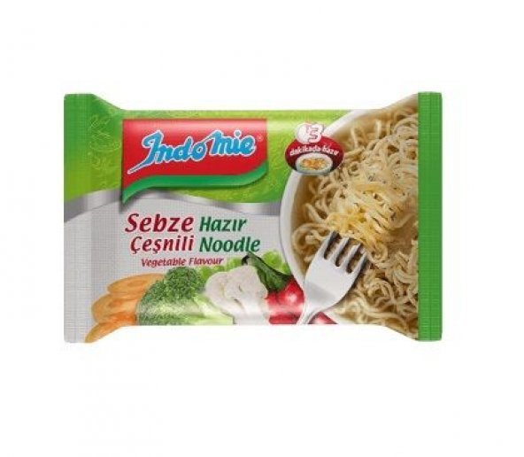 INDOMIA SEBZELİ NOODLE ürün görseli 1