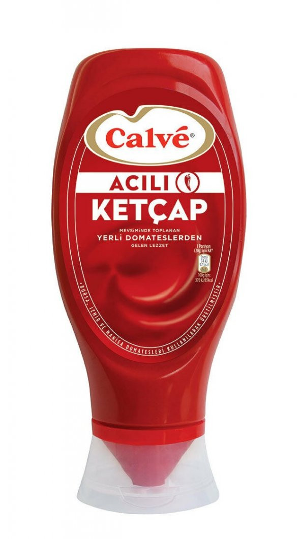CALVE ACILI KETÇAP 360 ML ürün görseli 1