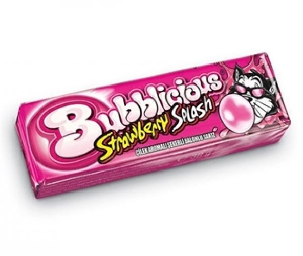 ÜLKER BUBBLİCİOUS ÇİLEK SAKIZ ürün görseli 1