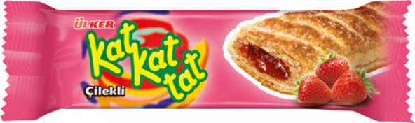 ÜLKER KAT KAT TAT ÇİLEKLİ 28 G ürün görseli 1