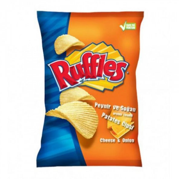 RUFFLES PEYNİR VE SOĞAN AROMALI 104 GR ürün görseli 1