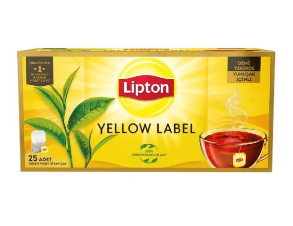 LİPTON YELLOW LABEL 25 ADET POŞET ürün görseli 1
