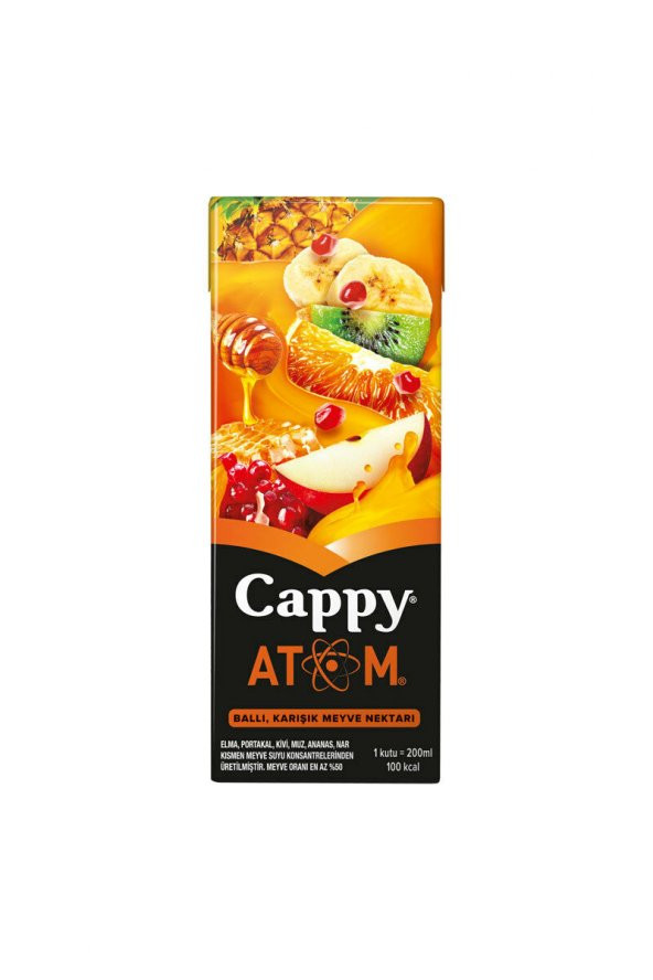 CAPPY ATOM BALLI KARIŞIK MEYVA 200 ürün görseli 1