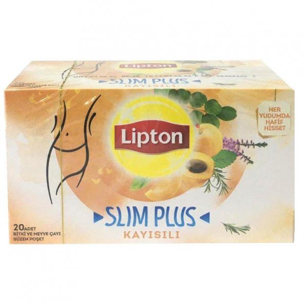 LİPTON SLIM PLUS KAYISILI ÇAY ürün görseli 1